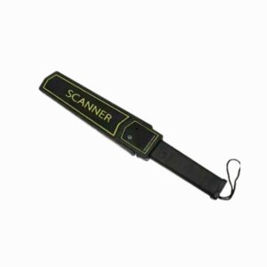 WSS HANDHELD METAL DETECTOR WITH IP31 RATING, INBUILT RECHARGEABLE 9V BATTERY, HIGHER SENSITIVITY
